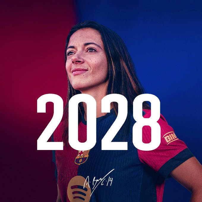 官方:巴萨与女子金球奖得主邦马蒂续约至2028年